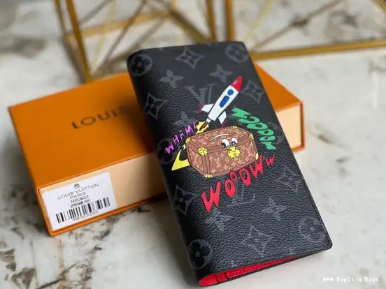 Aaa replica bags BRAZZA VUITTON LOUIS WALLET 0706